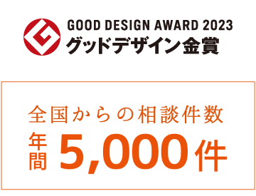 全国からの相談件数年間4,000件